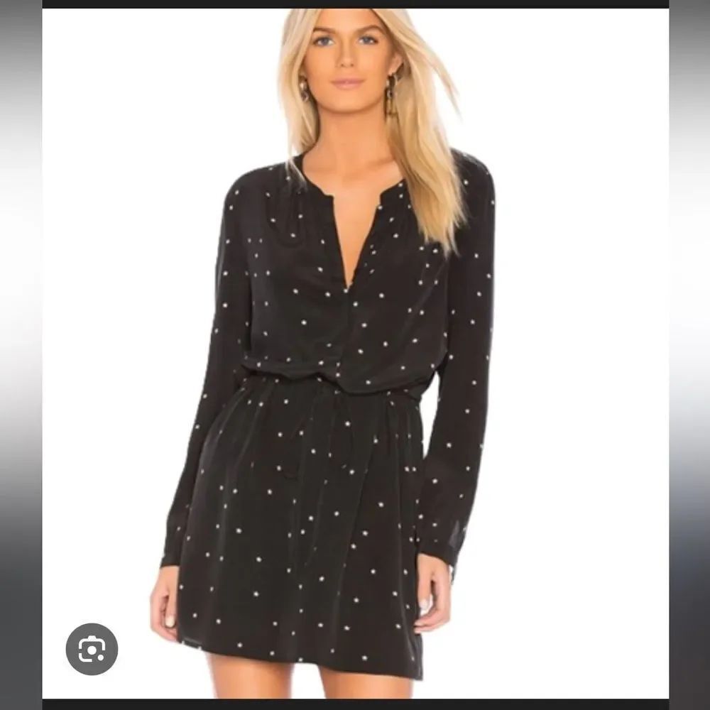 Rails Stars/Twinkle Hanaā 100% Silk Casual DressāWomenās Size M